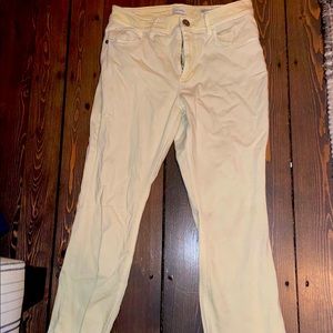 J.Jill yellow jeans